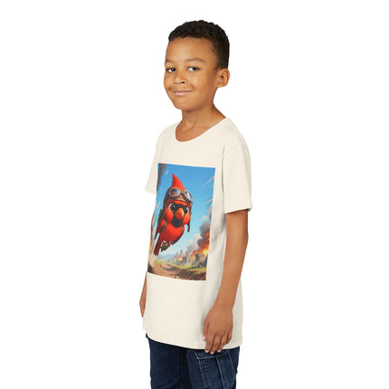 Cardinal Dive Bomber Youth Short Sleeve Tee