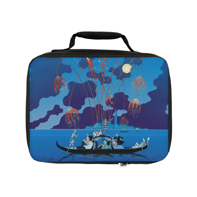 Fireworks in Venice by George Barbier Lunch Bag