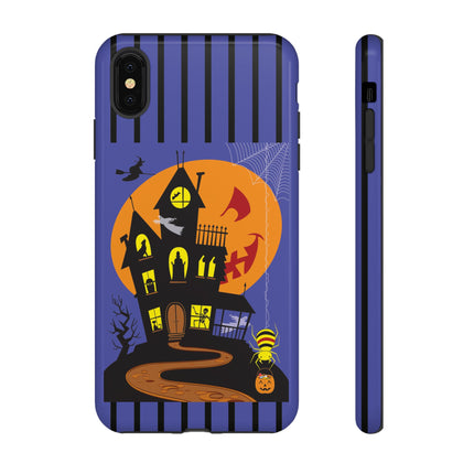 Halloween Night at the Haunted House Phone Cases