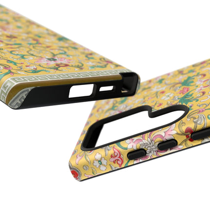 Yellow Botanical Pattern by Owen Jones Phone Cases
