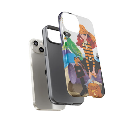 Moonlit Pirate Halloween Phone Cases