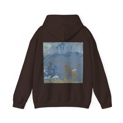 The Duel by Nicholas Roerich Unisex Heavy Blend™ Hooded Sweatshirt