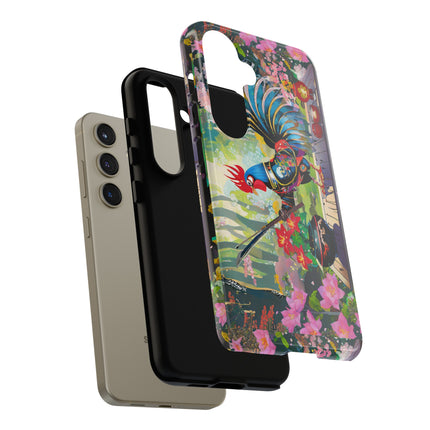 Cyberpunk Rooster Phone Cases