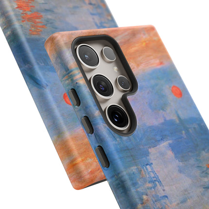 Sunrise by Claude Monet Phone Cases