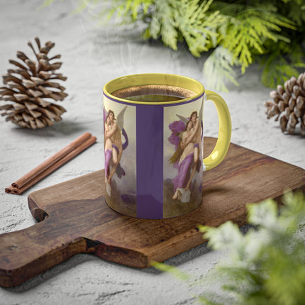 The Abduction of Psyche by William Bouguereau Colorful Mugs, 11oz