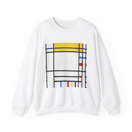 Place de la Concorde by Piet Mondrian Heavy Blend™ Crewneck Sweatshirt