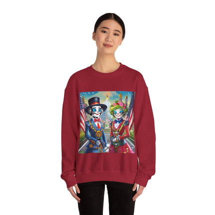 Cyber Punk Warrior Robots Unisex Heavy Blend™ Crewneck Sweatshirt