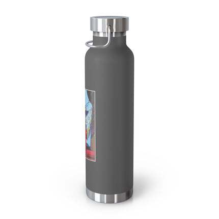 A Visual Journey by Umberto Brunelleschi Copper Vacuum Insulated Bottle, 22oz