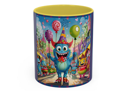 Monster Parade Madness Colorful Mugs (11oz, 15oz)