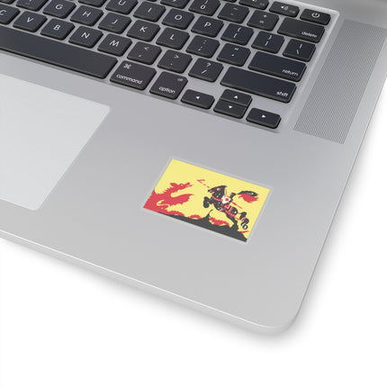 George and the Dragon Kiss-Cut Stickers (4 Sizes)