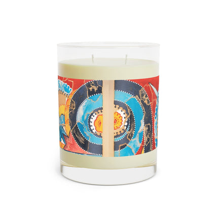 Reproduction of S-Spiral Frieze Scented Candle - Full Glass, 11oz