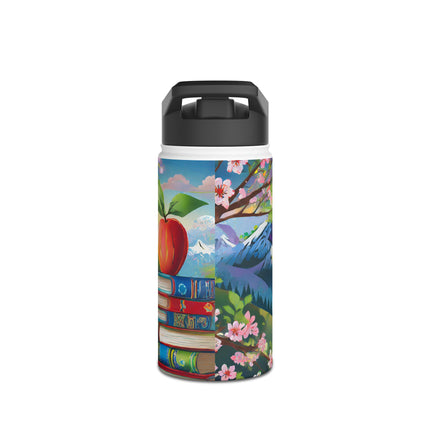 Cute Panda Stainless Steel Water Bottle