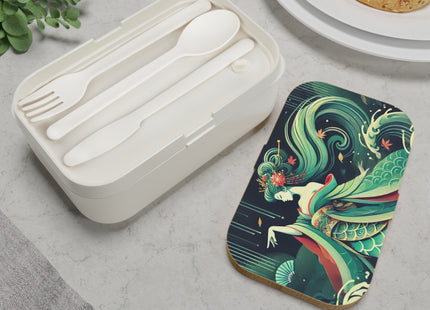 Mermaid Queen Rising from the Deep Bento Lunch Box