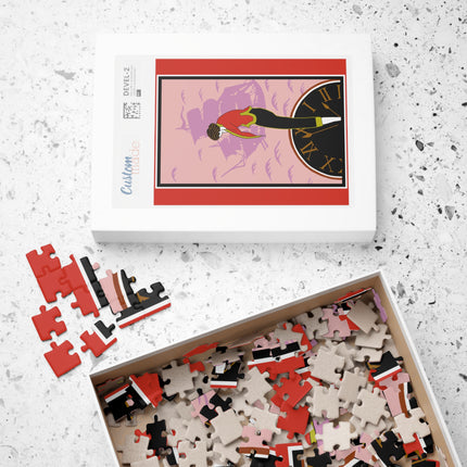 Woman Waiting for her Beloved at 1:59 by Kobayashi Kaichi Puzzle (110, 252, 500-Piece)