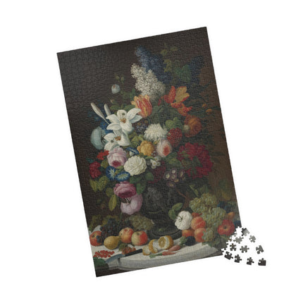 Still Life Floral & Fruit Puzzle — Roesen Abundance (110–1014 pcs)