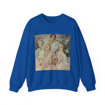 Les Femmes Fatales by Gerda Wegener Heavy Blend™ Crewneck Sweatshirt