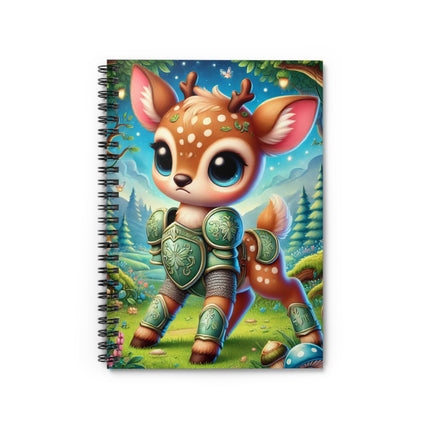 Fawn Defender Spiral Notebook - Ruled Line
