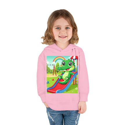 Playground Crocodile Joy Toddler Pullover Fleece Hoodie