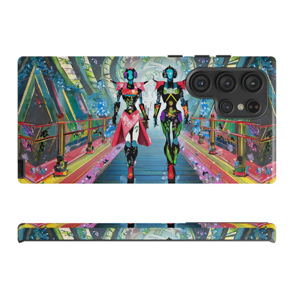 Cyber Punk Robot Models Phone Cases