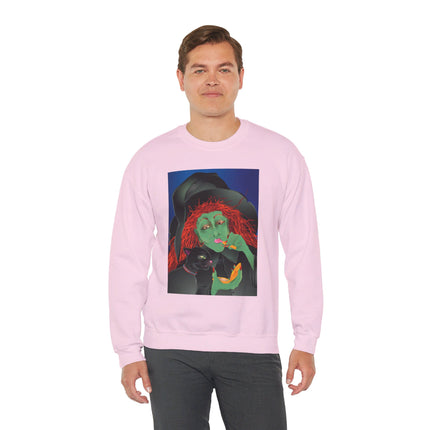 Mirror, Mirror A Witch's Touch Women’s Unisex Heavy Blend™ Crewneck Sweatshirt