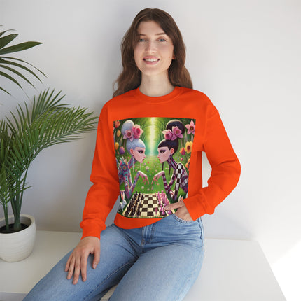 Spring Gambit: A Fairy’s Move Heavy Blend™ Crewneck Sweatshirt