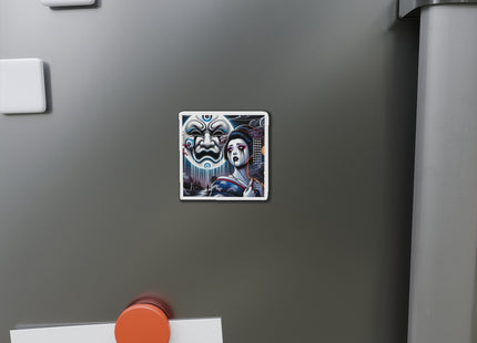 Geisha’s Black Ink Tears Die-Cut Magnets (5 Sizes)
