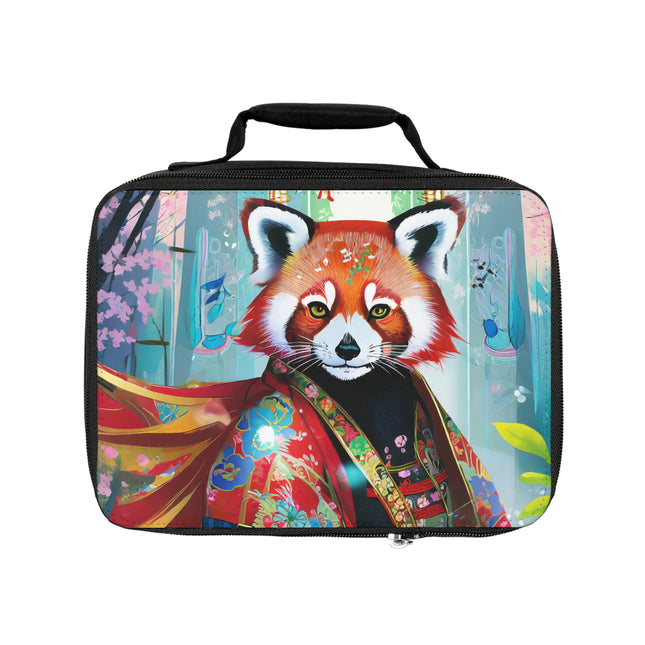 Cybernetic Red Panda Lunch Bag