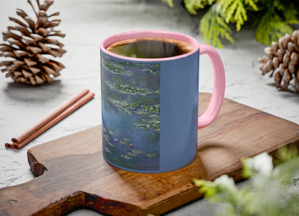 Water Lilies by Claude Monet Colorful Mugs (11oz, 15oz)