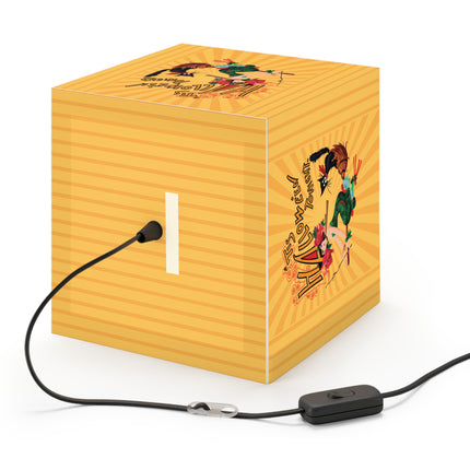 The Bewitching Ride Light Cube Lamp