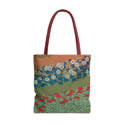 Japanese Flower Pattern II by G.A. Audsley Tote Bag (AOP)