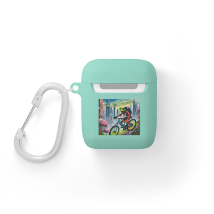 Cyberpunk Frog AirPods Case Cover