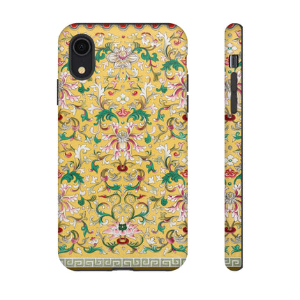 Yellow Botanical Pattern by Owen Jones Phone Cases