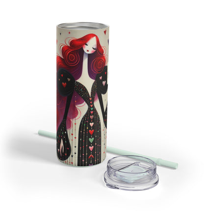 To My Valentine Skinny Matte Tumbler, 20oz