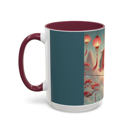 The Lantern Walker Colorful Mugs (11oz, 15oz)