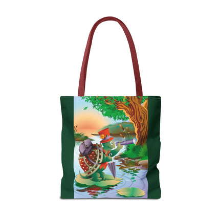 Turtle's Journey Tote Bag (AOP)