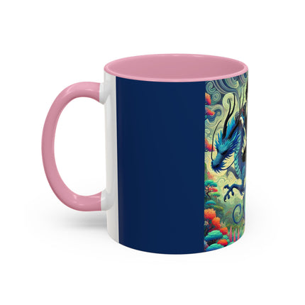 Mystic Guardian of the Sky Light Colorful Mugs (11oz, 15oz)