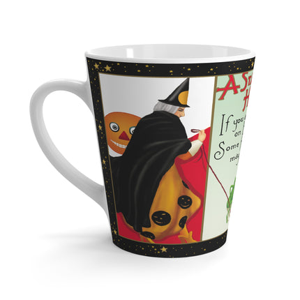 A Starry Halloween Latte Mug