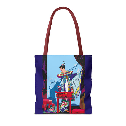 A Visual Journey by Umberto Brunelleschi Tote Bag (AOP)