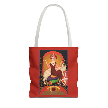 Astrology Gem Series: January & Garnet Tote Bag