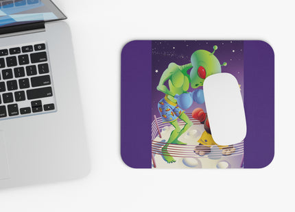 Cosmic Clash Mouse Pad, Rectangle