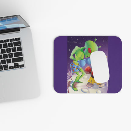 Cosmic Clash Mouse Pad, Rectangle