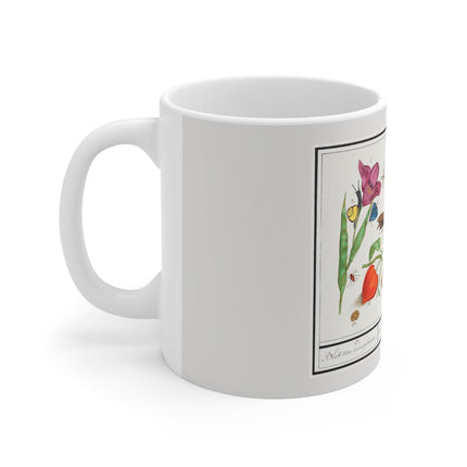 Natural History Ensemble, No. 17 by Anselmus Boëtius de Boodt Ceramic Mug 11oz
