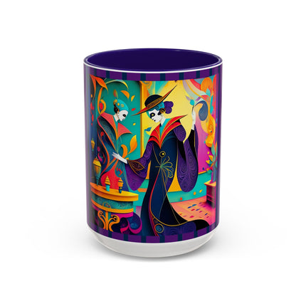 Phantoms of Elegance Colorful Mugs (11oz, 15oz)