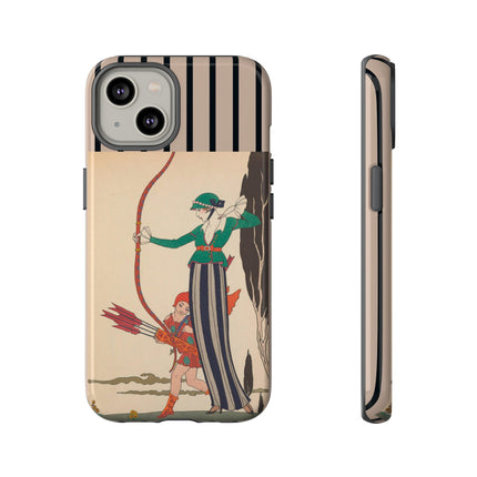 L'Arc Rouge by George Barbier Phone Cases