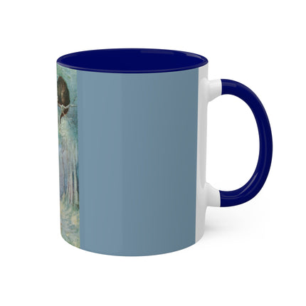 “I growl when I’m pleased, and wag my tail when I’m angry” by Sir John Tenniel Colorful Mugs, 11oz