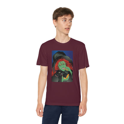 Mirror, Mirror A Witch's Touch Youth Competitor Tee