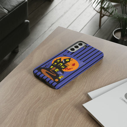 Halloween Night at the Haunted House Phone Cases