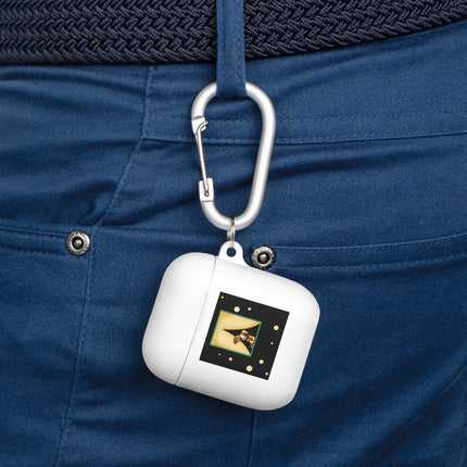 Playful Paws At The Window – Vintage Art AirPods Case