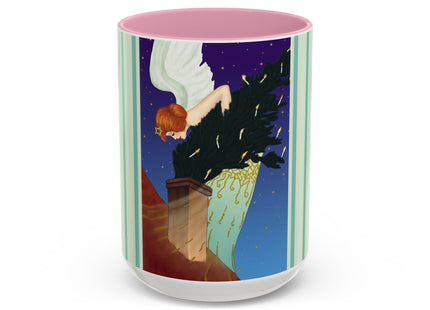 The Christmas Angel Colorful Mugs (11oz, 15oz)