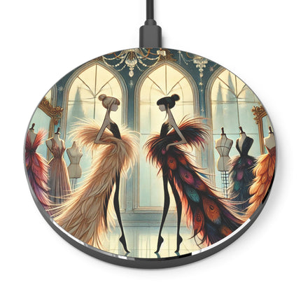 The Couture & Wings Wireless Charger – Fairy Fashion & Enchanted Glamour
